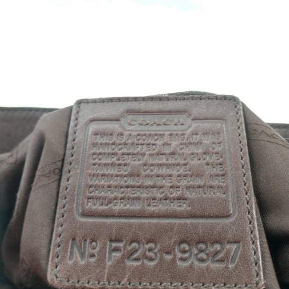 Coach Legacy Backpack Book Bag Leather - Picture 5 of 8